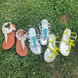 🔥3/$20🔥Bundle of 3 sandals